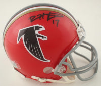 Devin Hester Atlanta Signed Mini Football Helmet Dirty Birds (PIA)
