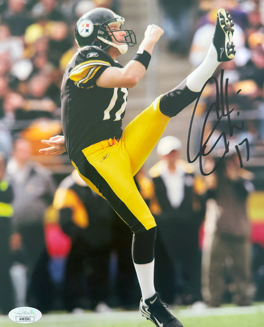 Chris Gardocki Pittsburgh 8x10 Autographed Photo JSA