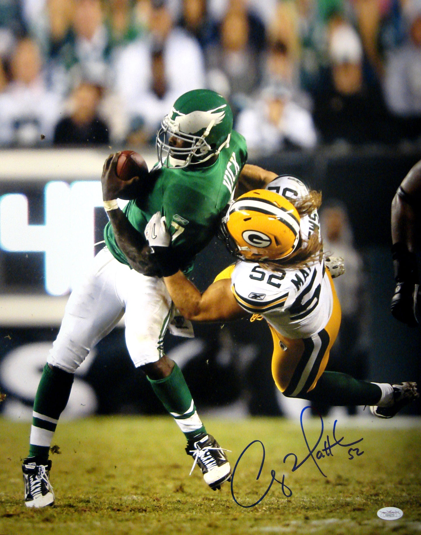 Clay Matthews Signed 16x20 Autographed Photograph Green Bay JSA