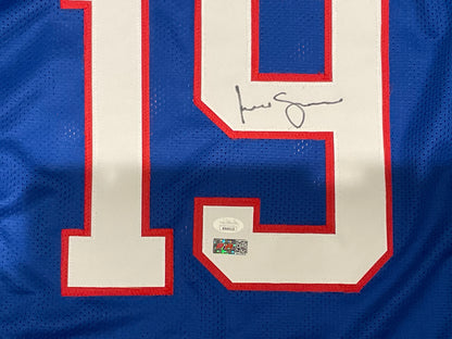 Isaiah Simmons Custom New York Autographed Football Legacy Jersey (JSA & PIA)