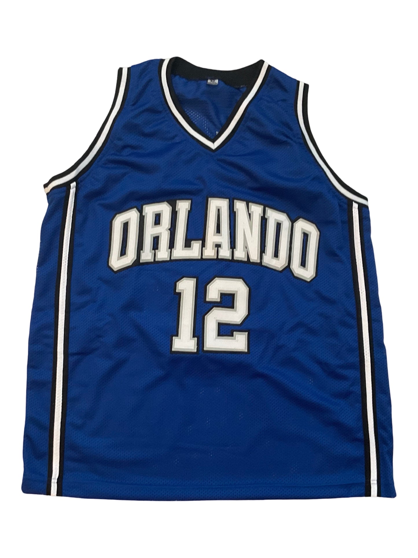 Dwight Howard Signed Autographed Orlando Blue Signed Jersey (PIA)