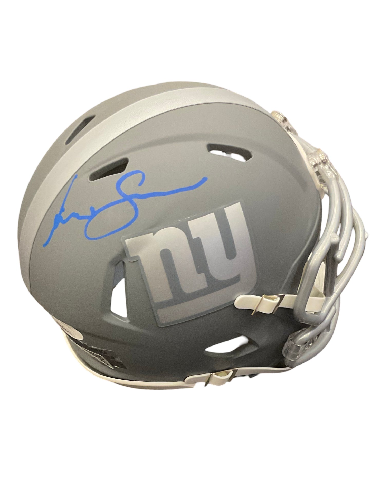 Isaiah Simmons Signed New York Slate Mini Football Helmet (PIA/JSA)