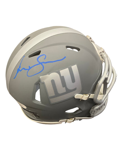 Isaiah Simmons Signed New York Slate Mini Football Helmet (PIA/JSA)