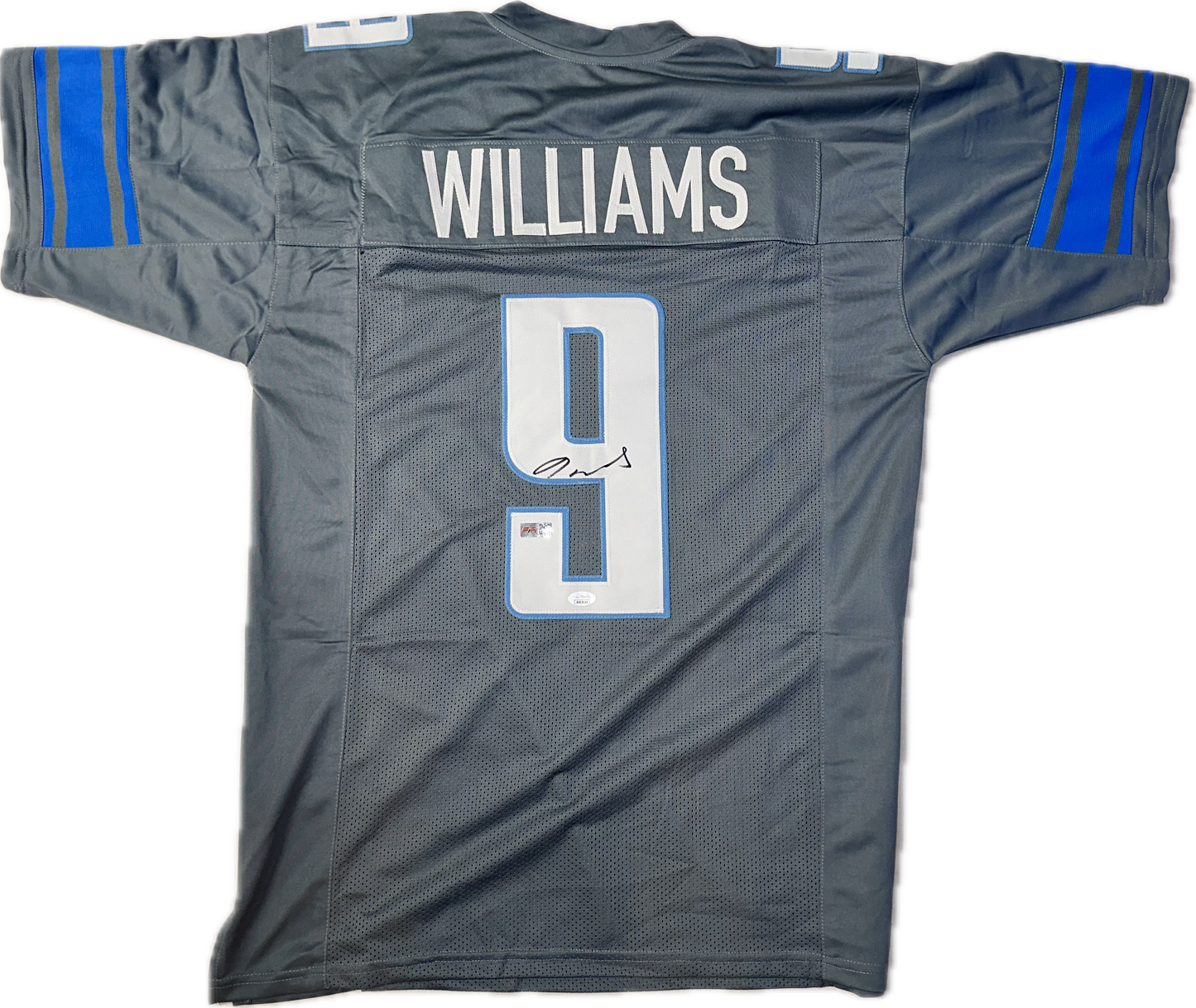 Jameson Williams Signed Packers Custom Autographed Football Jersey (PIA/JSA)