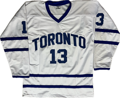 Mats Sundin Custom Toronto Autographed Hockeu Jersey (PIA/JSA)
