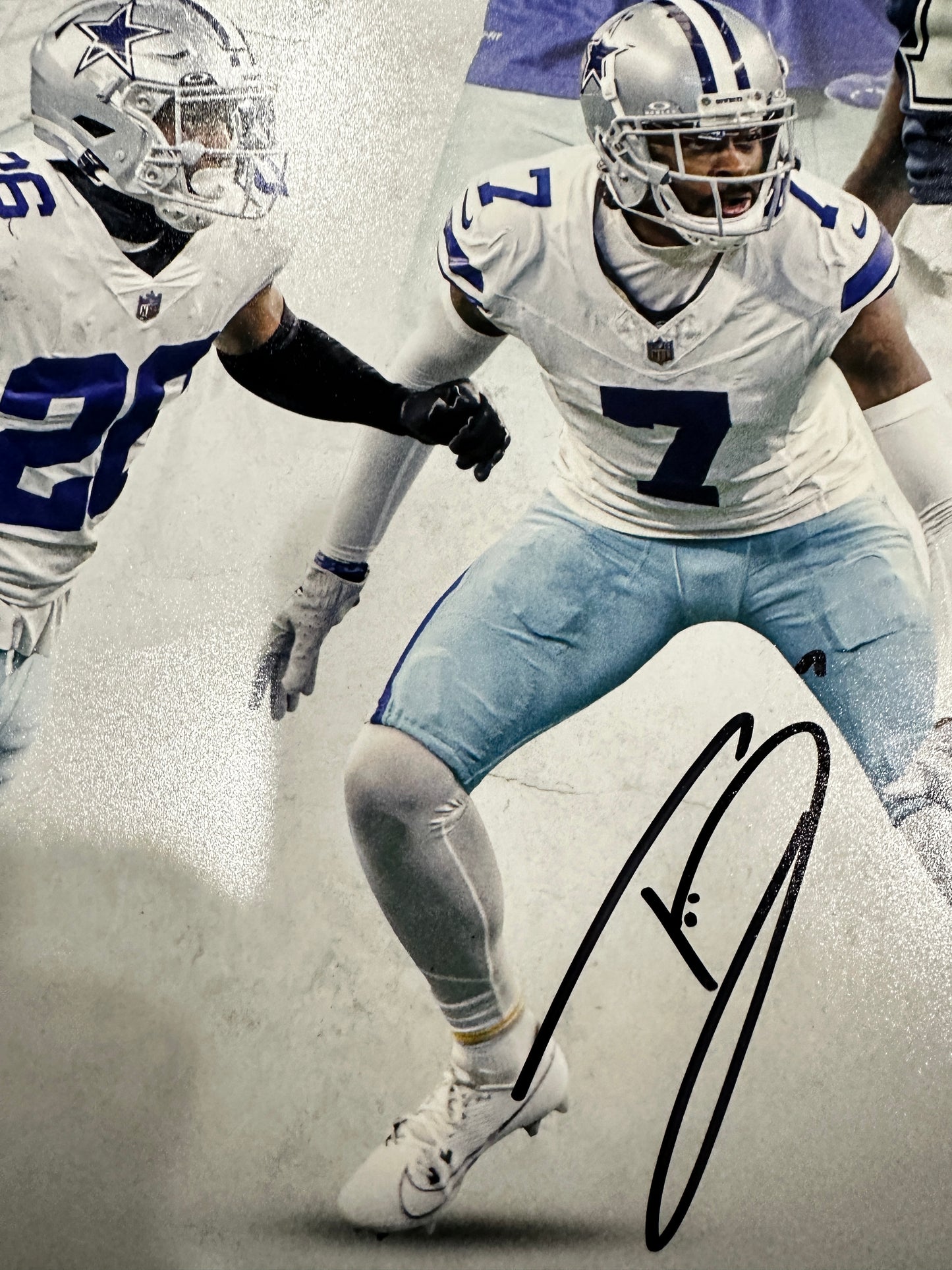 Trevon Diggs and DaRon Bland Signed 16x20