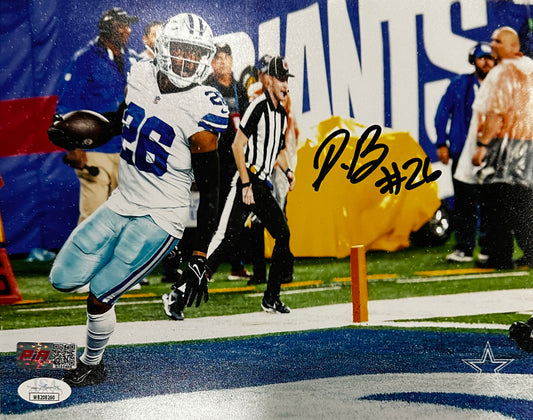 DaRon Bland Signed 8x10 Photograph Dallas TD Vers NYG