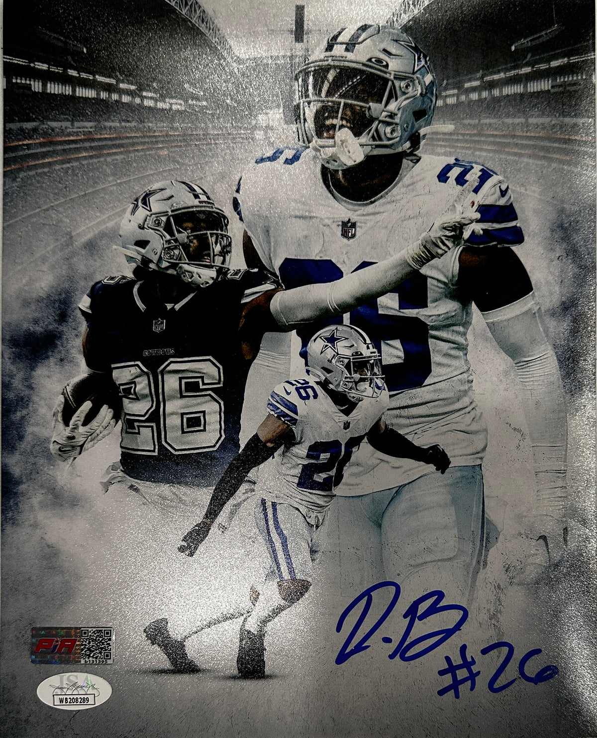 DaRon Bland SIgned Dallas Cowboys 8x10 Photograph