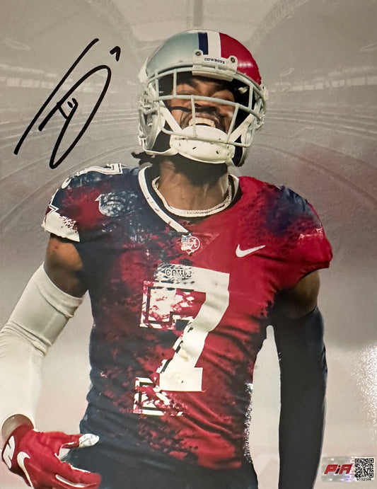 Trevon Diggs Signed 8x10Autographed Photograph Cowboys