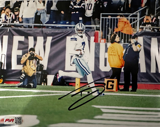 Trevon Diggs Signed 8x10Autographed Photograph Cowboys
