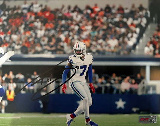 Trevon Diggs Signed 8x10Autographed Photograph Cowboys (PIA)
