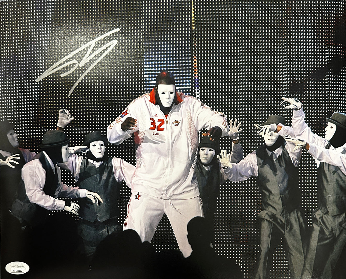 Shaquille O'Neal Signed 11x14 Autographed Photo Jabbawockeez (PIA)