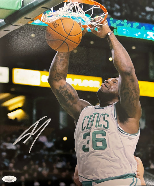 Shaquille O'Neal Signed Boston 11x14 Autographed Photo  (PIA)