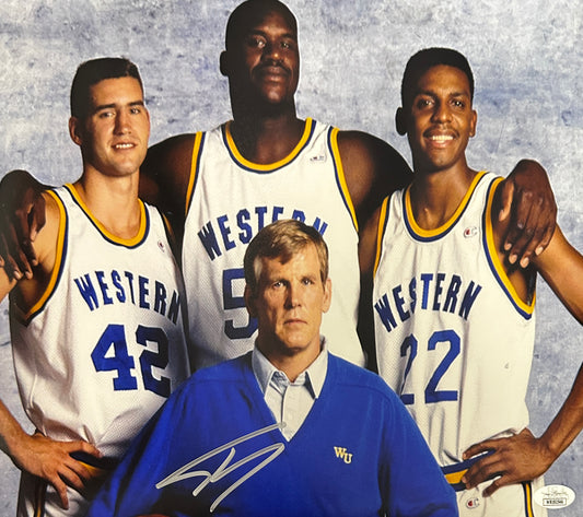 Shaquille O'Neal Signed 11x14 Autographed Photo Blue Chips (PIA)