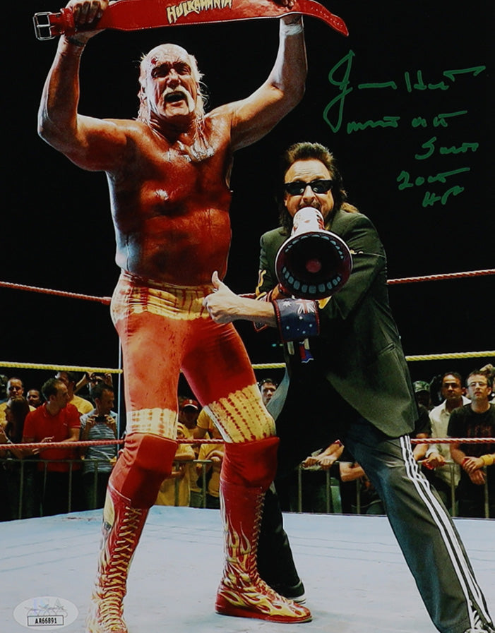 Jimmy Hart WWE Autographed Photo 8x10 JSA