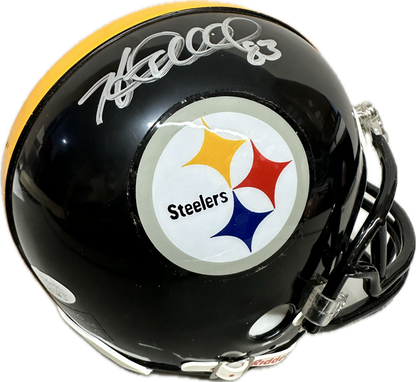 Heath Miller Pittsburgh Signed Mini Football Helmet (JSA)