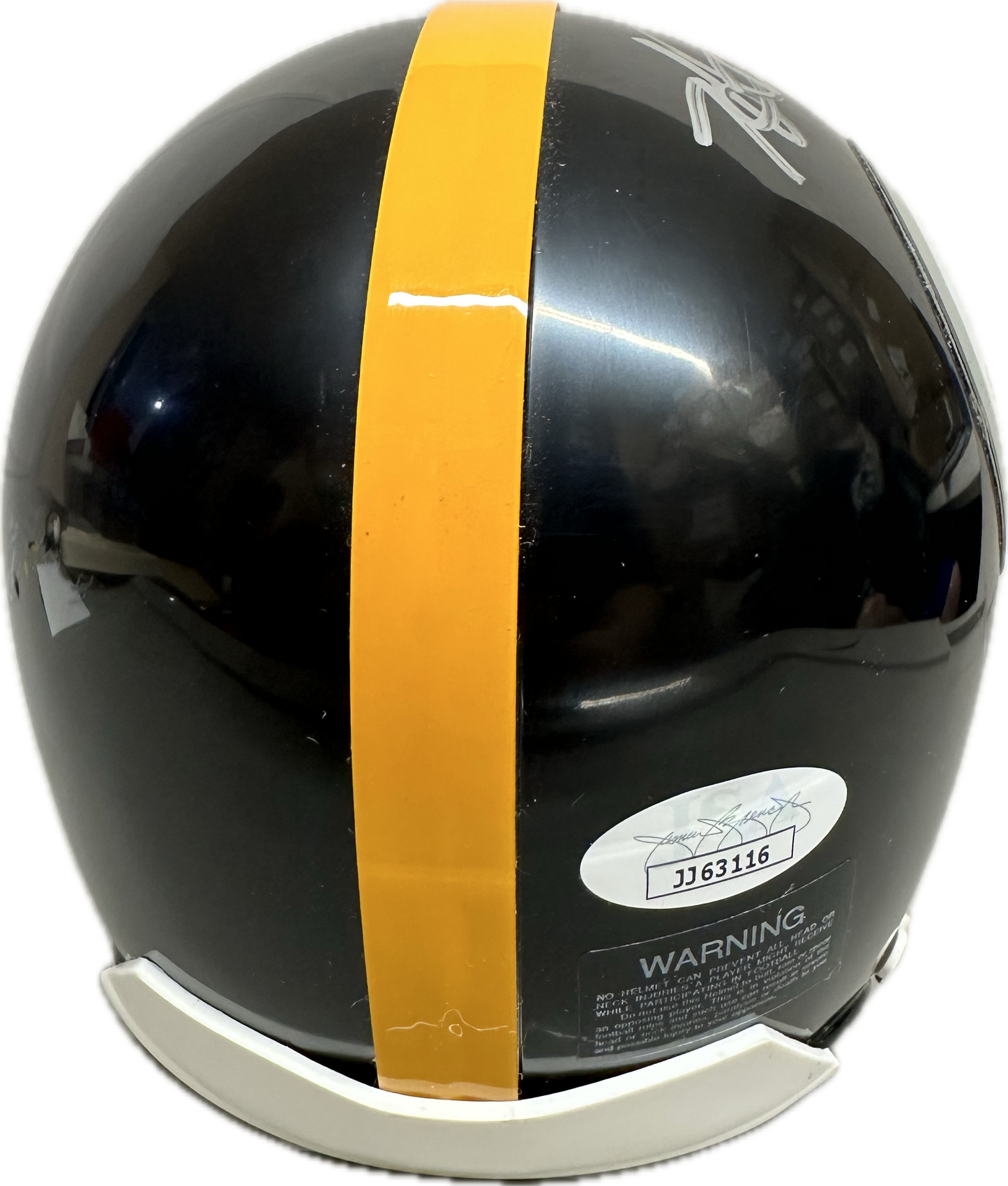 Heath Miller Pittsburgh Signed Mini Football Helmet (JSA)