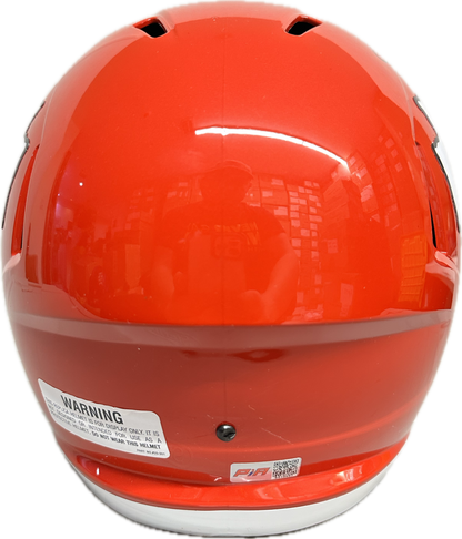 Chris Jones Kansas City Full Size Home Speed Football Helmet (PIA)