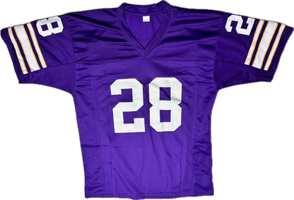Ahmad Rashad Signed Custom Football Jersey (JSA)