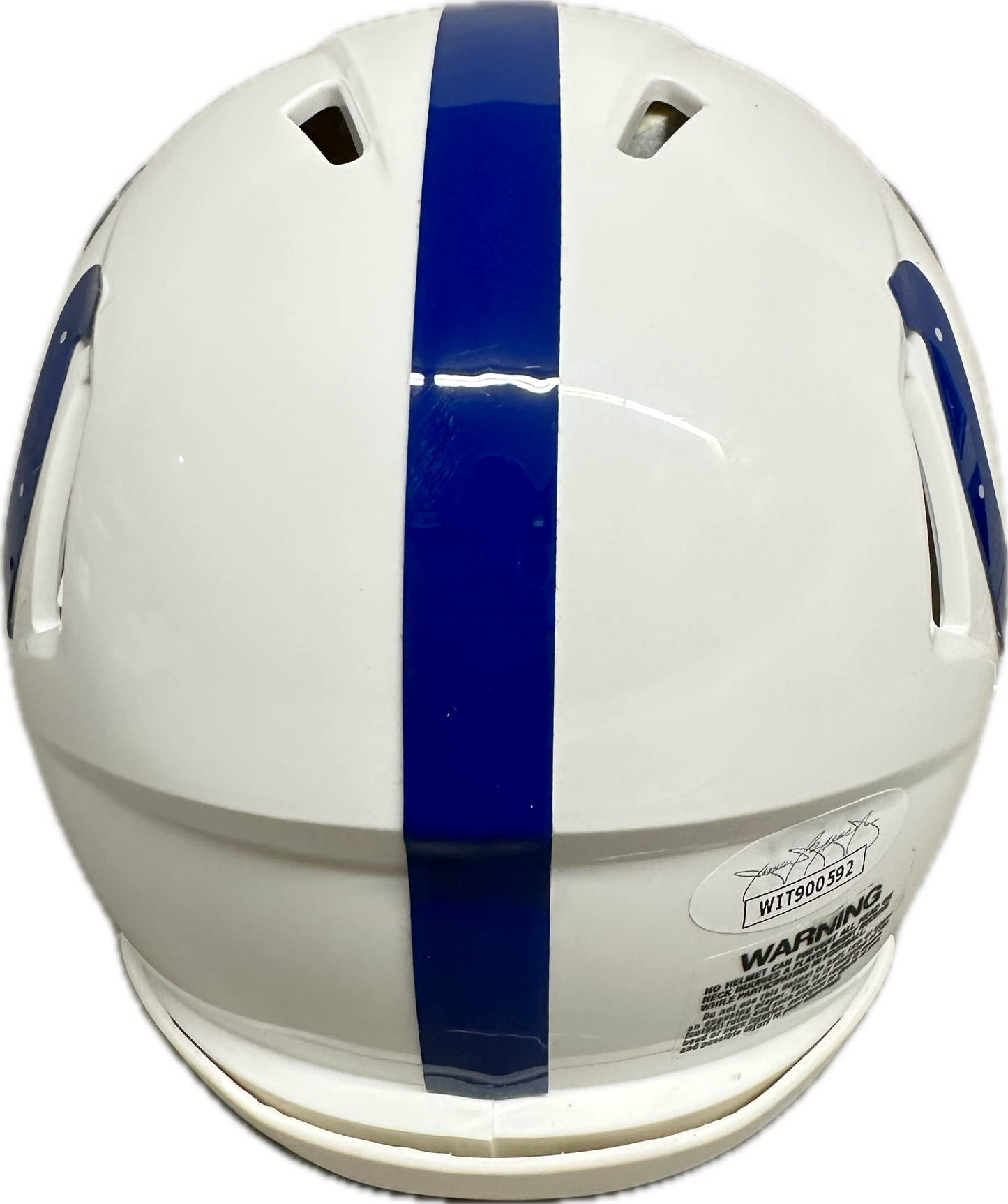 Kelvin Hayden Indianapolis White Mini Football Helmet (JSA)