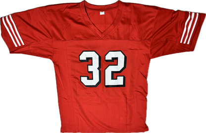 Ricky Watters Custom San Franscico Autographed Football Jersey (PIA/JSA)