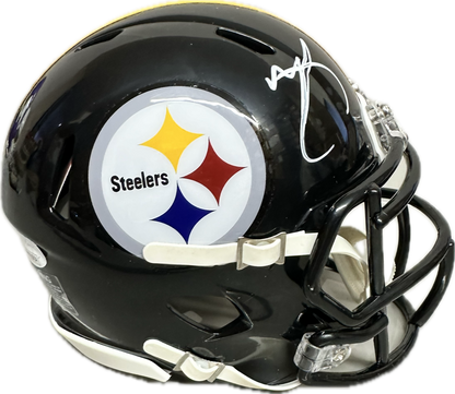 Minkah Annane Fitzpatrick  Pittsburgh Signed Speed Mini Football Helmet (JSA)