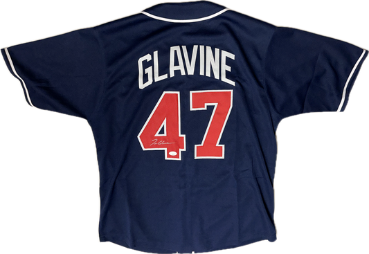 Tom Glavine Signed Custom Atlanta Baseball Jersey (JSA)