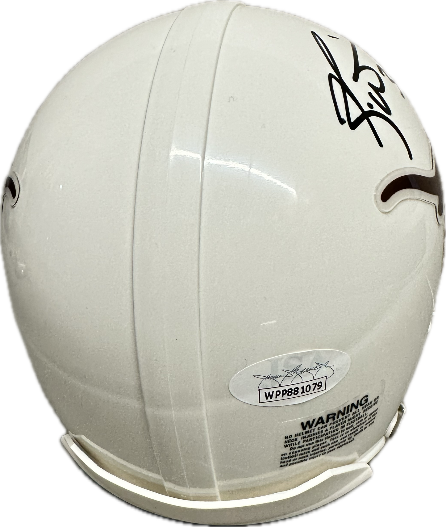 Ricky Williams Texas White Signed Mini Football Helmet (JSA)