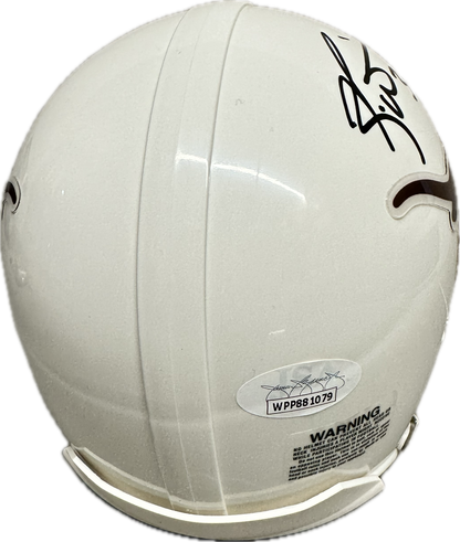 Ricky Williams Texas White Signed Mini Football Helmet (JSA)