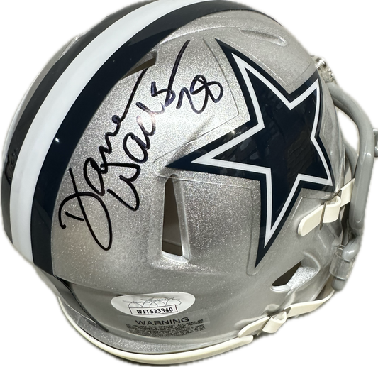 Darren Woodson Dallas Speed Signed Mini Football Helmet (JSA/PIA)