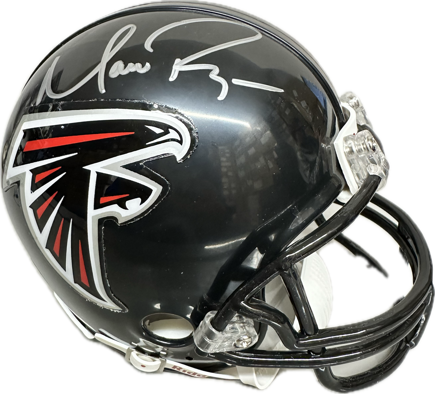 Matt Ryan Atlanta Signed Black  Mini Football Helmet (JSA)