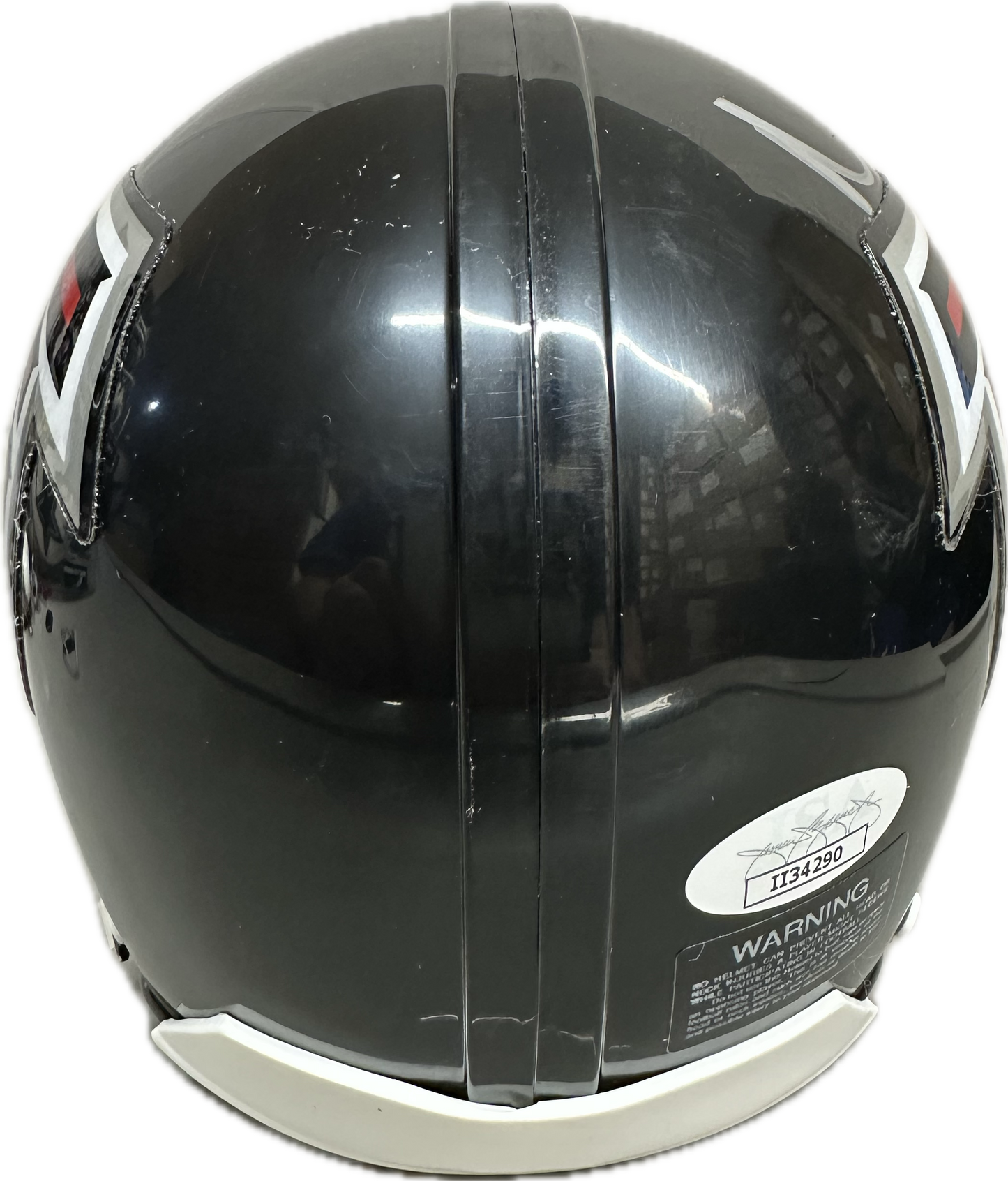 Matt Ryan Atlanta Signed Black  Mini Football Helmet (JSA)