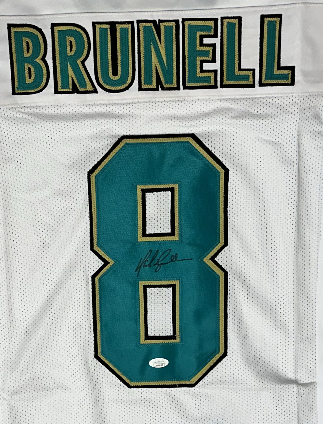Mark Brunell Signed Custom Jacksonville Football Jersey (PIA)