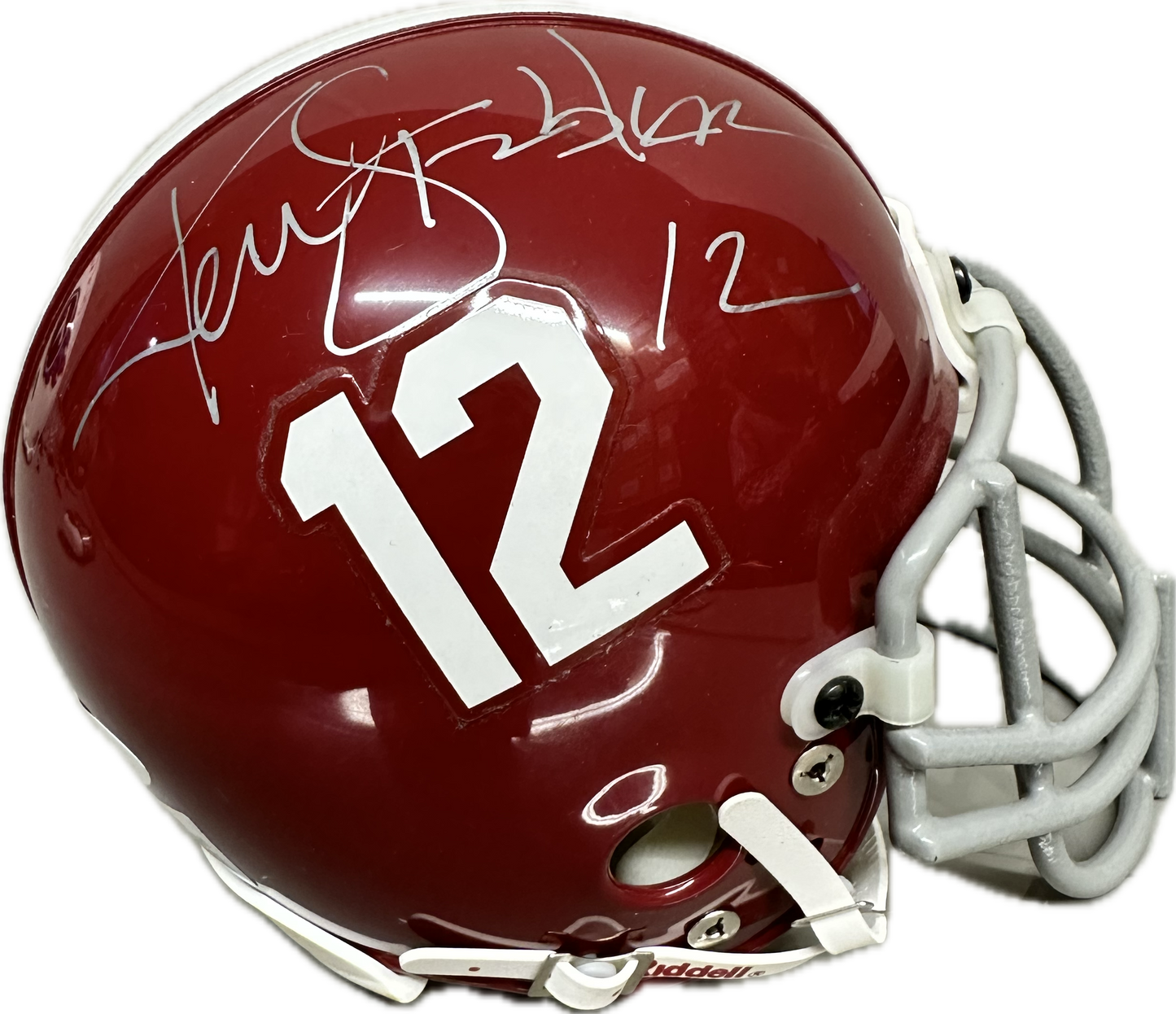 Ken Stabler Alabma  Signed Mini Football Helmet (JSA)