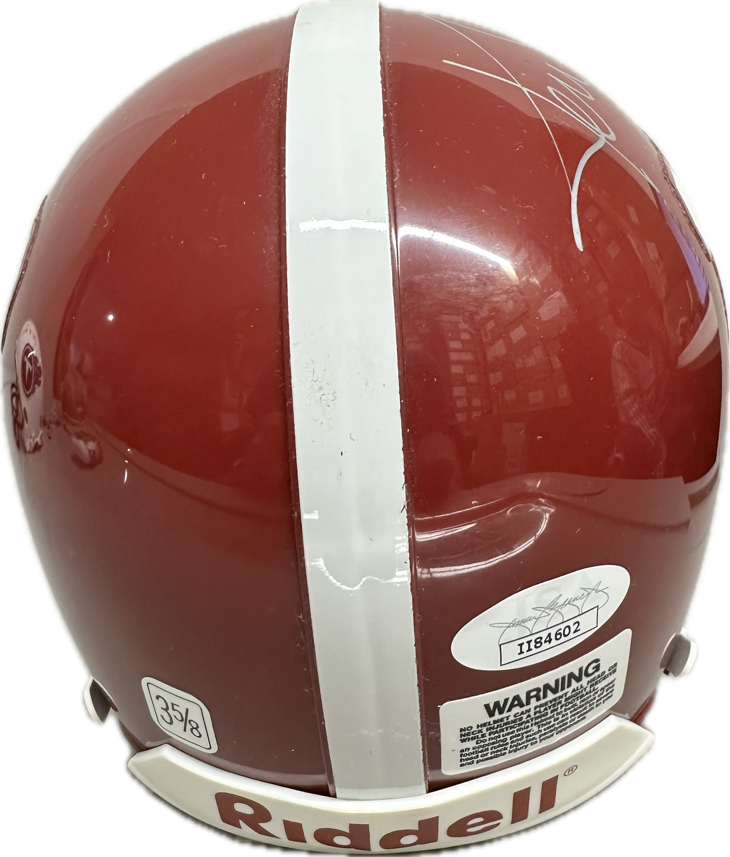 Ken Stabler Alabma  Signed Mini Football Helmet (JSA)
