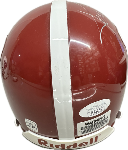 Ken Stabler Alabma  Signed Mini Football Helmet (JSA)