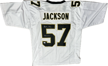 Rickey Jackson Custom Autographed Football Jersey (PIA/JSA)