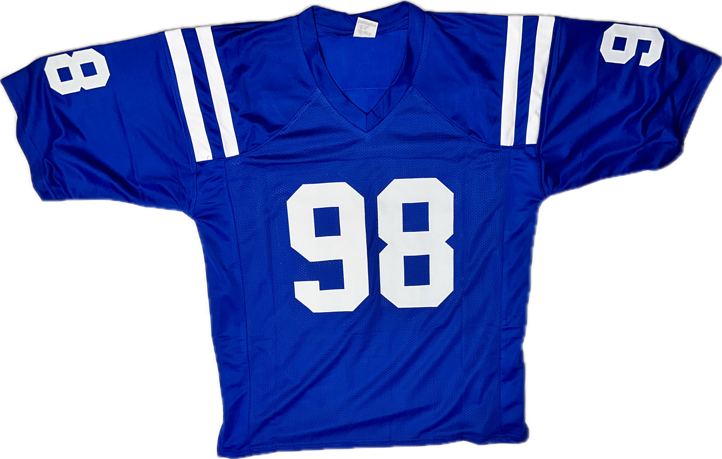 Robert Mathis Signed Custom Indianapolis Football Jersey (PIA)