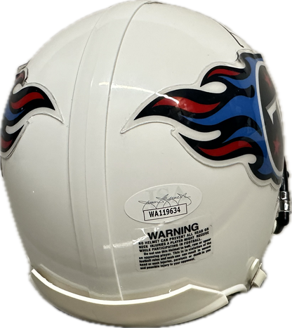 Adam "Pacman" Jones Tennessee Mini Football Helmet (JSA)