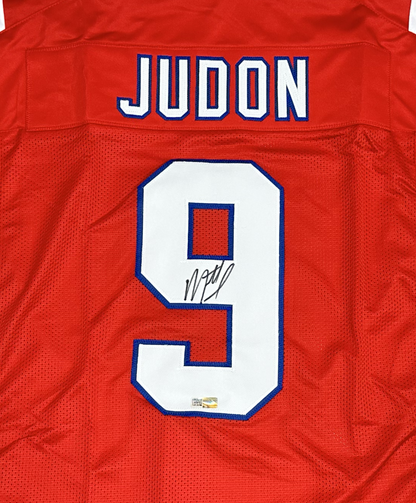 Matthew Judon Signed New England Red Custom Autographed Football Jersey (PIA)