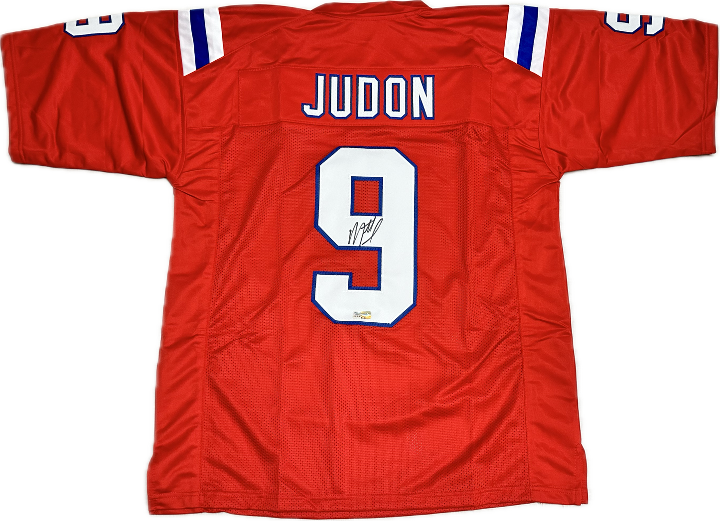 Matthew Judon Signed New England Red Custom Autographed Football Jersey (PIA)