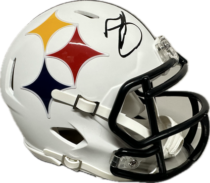 Minkah Fitzpatrick Pittsburgh AMP Mini Football Helmet (JSA)