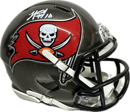 Trey Palmer Tampa Bay Signed Mini Football Helmet (PIA/JSA)