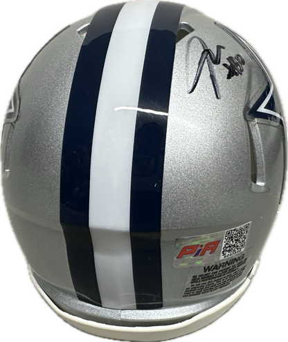 Juanyeh Thomas Dallas Signed Speed Mini Football Helmet (PIA/JSA)