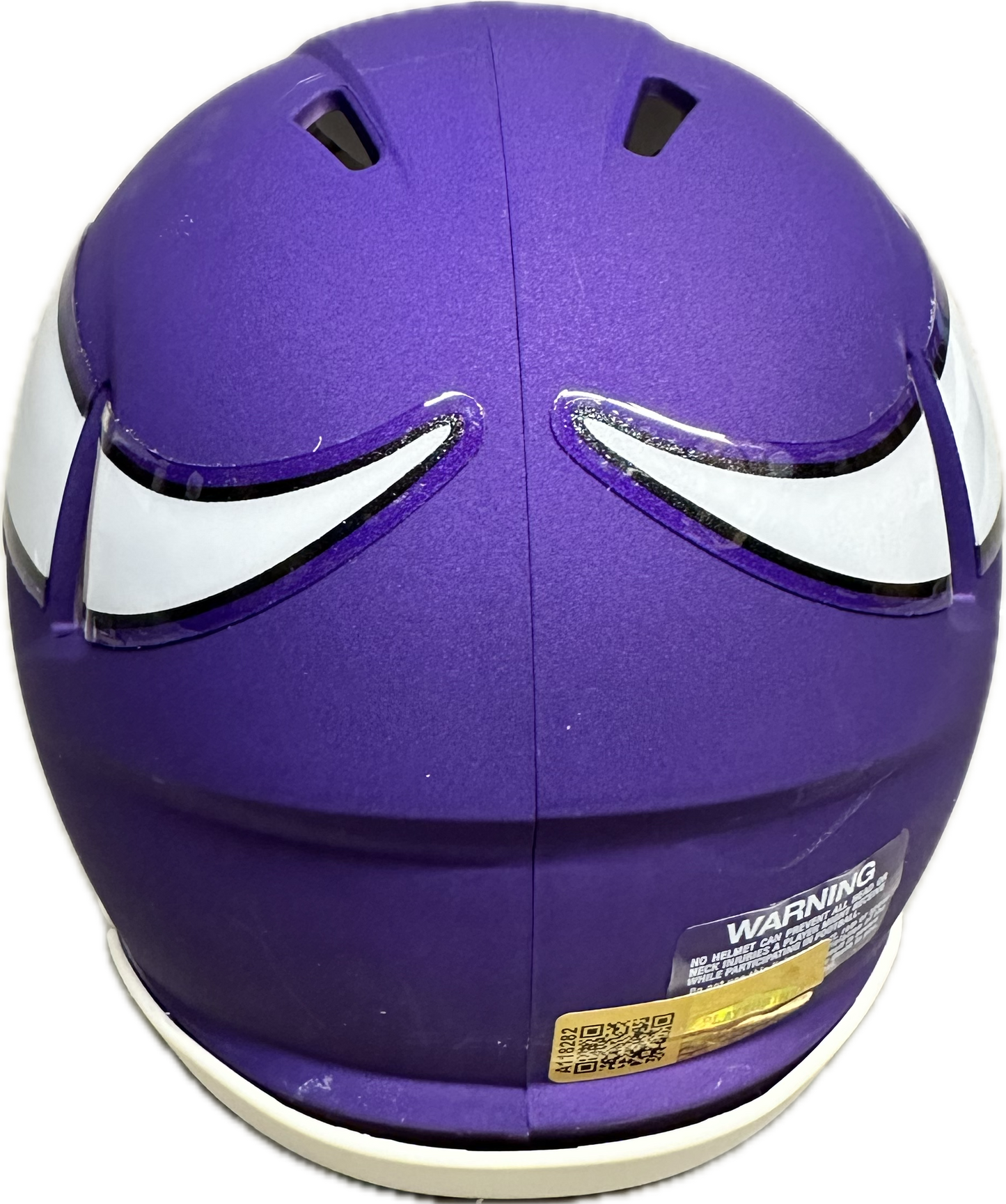 Alexander Mattison Minnesota Puple Signed Mini Football Helmet (PIA)