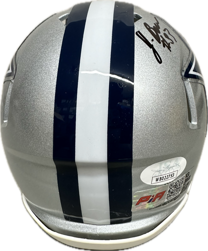 Jalen Brooks Speed Dallas Signed Mini Football Helmet (JSA/PIA)