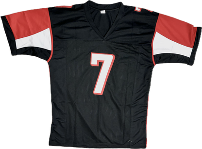 Michael Vick Signed Custom Atlanta Black Football Jersey (PIA)