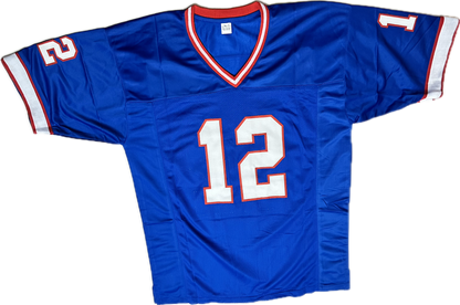 Jim Kelly Signed San Diego Football Jersey (PIA) Brown