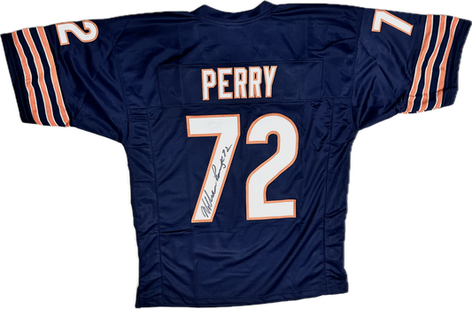 William "The Fridge" Perry Signed Chicago Custom Autographed Football Jersey (PIA/JSA)