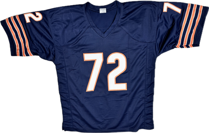 William "The Fridge" Perry Signed Chicago Custom Autographed Football Jersey (PIA/JSA)